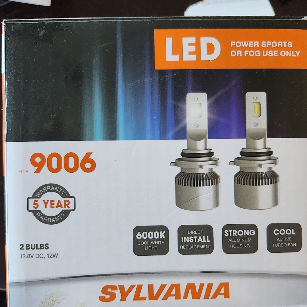 Sylvania LED 9006 Fog and power sports lights